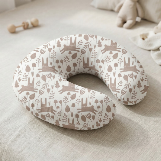 Jolly Jumper Baby Sitter Nursing Pillow - Beige Bunny