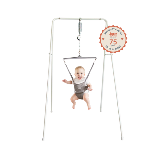 The Jolly Jumper *CLASSIC* with Stand - Grey Saddle