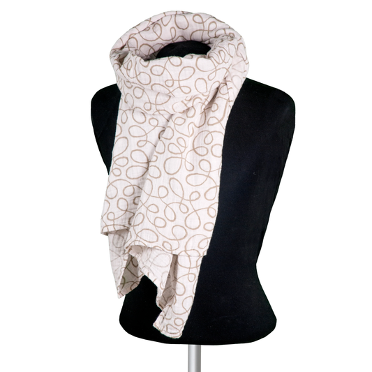 Pashmama - Muslin - Taupe Swirl