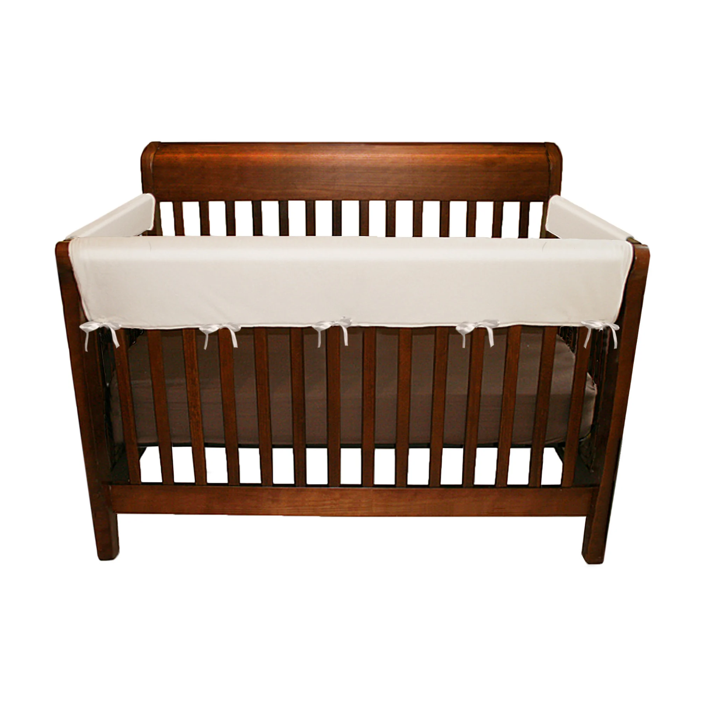 Soft Rail Convertible Crib Protector - 3 Piece Cream