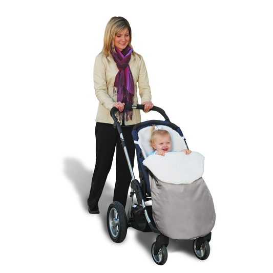 Stroller Snuggle Bag - Water Resistant - Grey