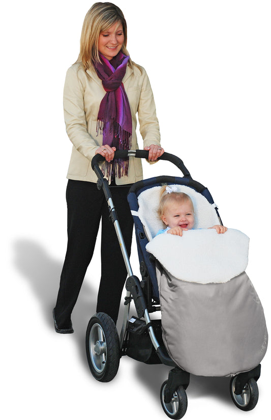 Stroller Snuggle Bag - Water Resistant - Grey