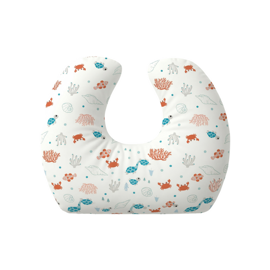 Jolly Jumper Baby Sitter Nursing Pillow - Beach Turtles