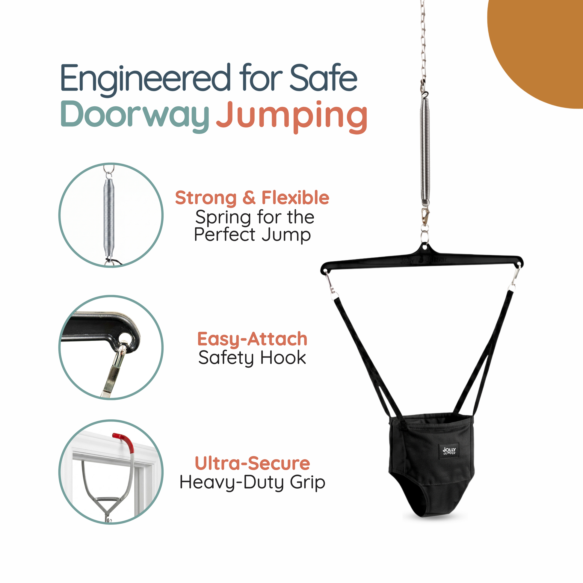 Jolly Jumper *ICONIC* - The Original Jolly Jumper with Door Clamp