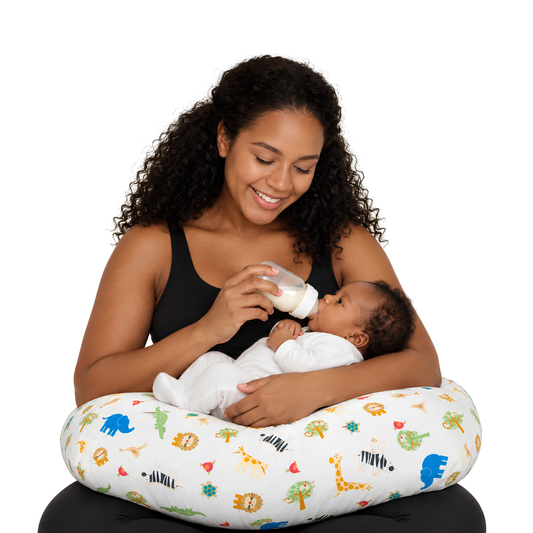 Baby Sitter Slip Cover - White Safari