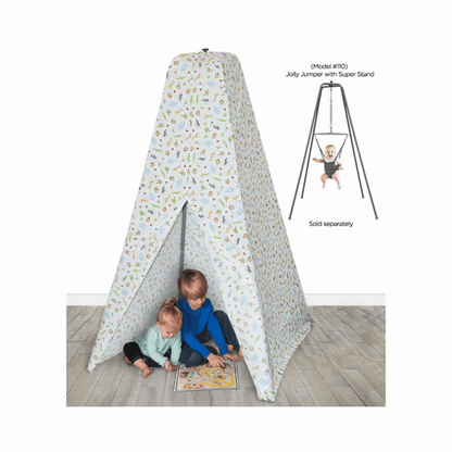 Teepee Tent (for Jolly Jumper with Super Stand) - White Safari