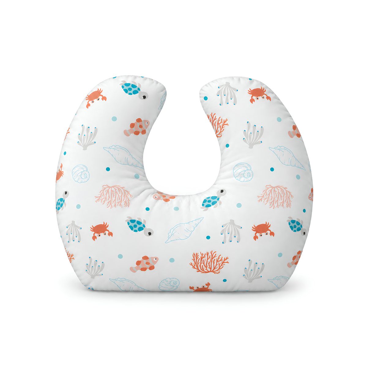 Jolly Jumper Baby Sitter Nursing Pillow - Beach Turtles
