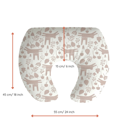 Jolly Jumper Baby Sitter Nursing Pillow - Beige Bunny