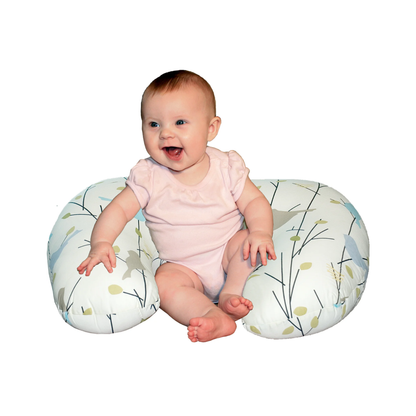 Baby Sitter Nursing and Play Cushion - Earthtone Birdies