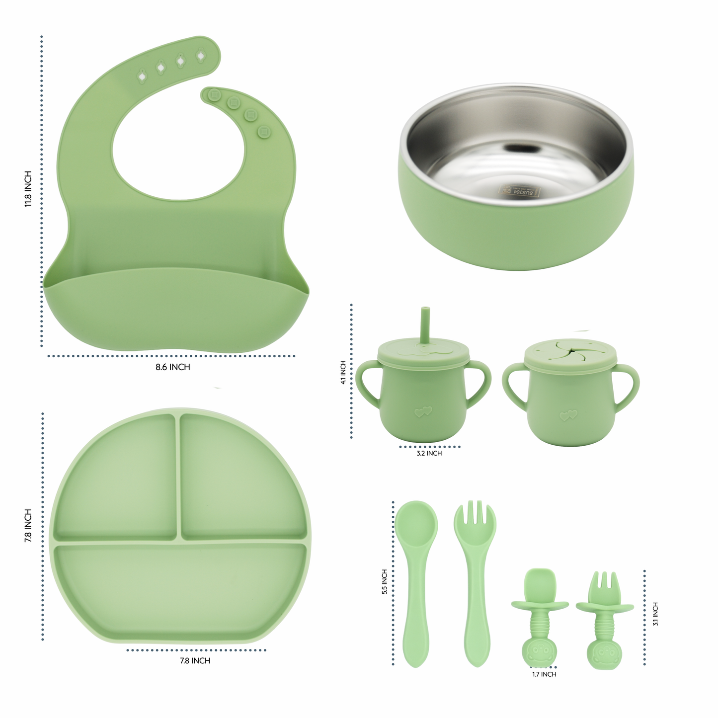 First Meals Deluxe Feeding Set