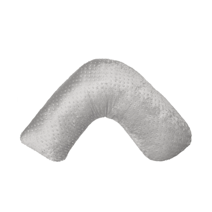 Boomerang Nursing Cushion - Grey Chenille