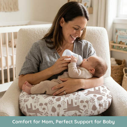 Jolly Jumper Baby Sitter Nursing Pillow - Beige Bunny