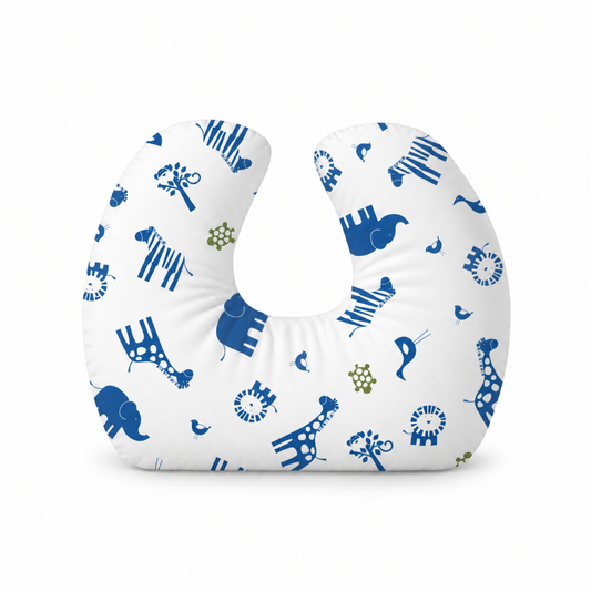 Baby Sitter Nursing and Play Cushion - Navy Jungle