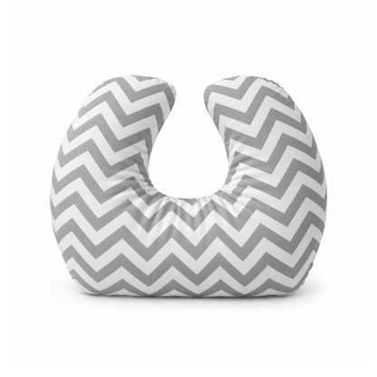 Baby Sitter Nursing and Play Cushion - Grey Chevron