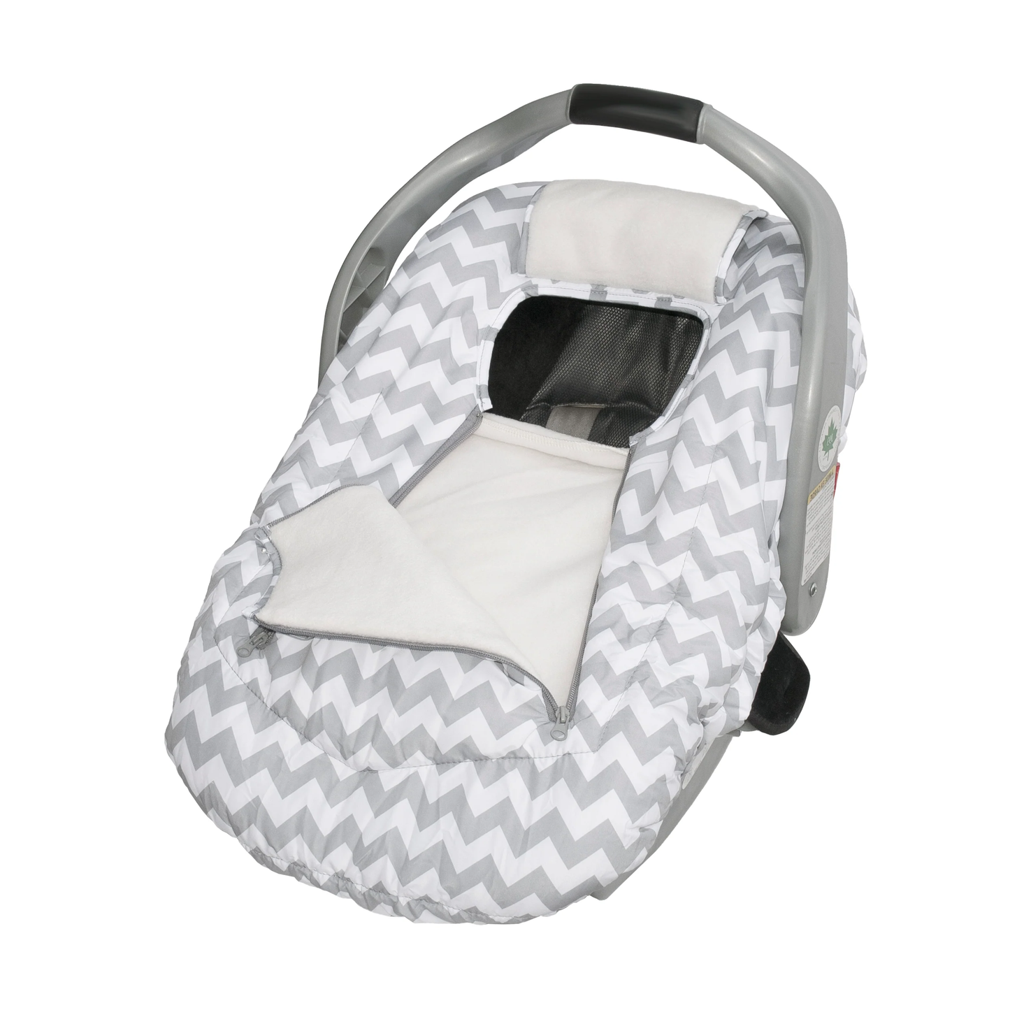 Arctic Sneak-A-Peek - Grey Chevron