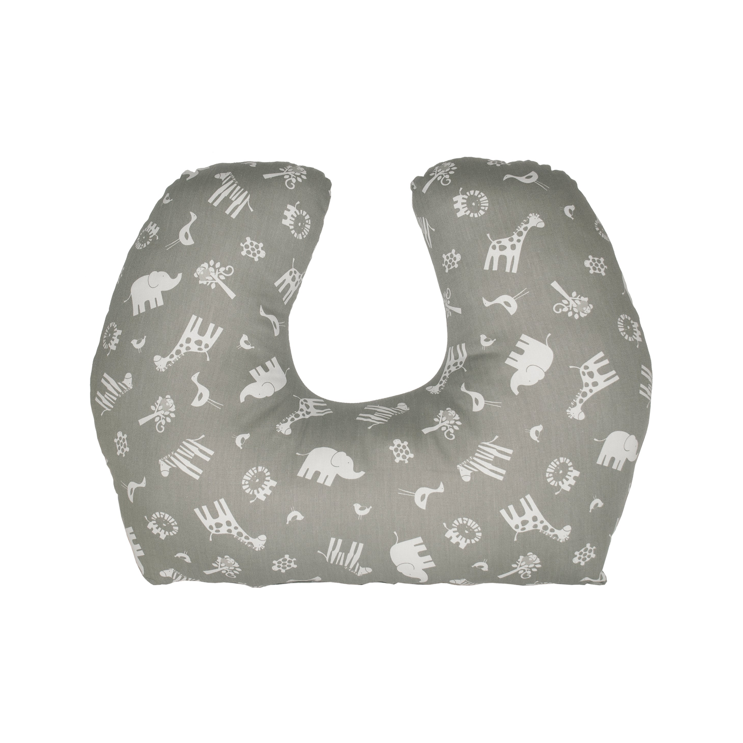Baby Sitter Nursing and Play Cushion - Grey Jungle