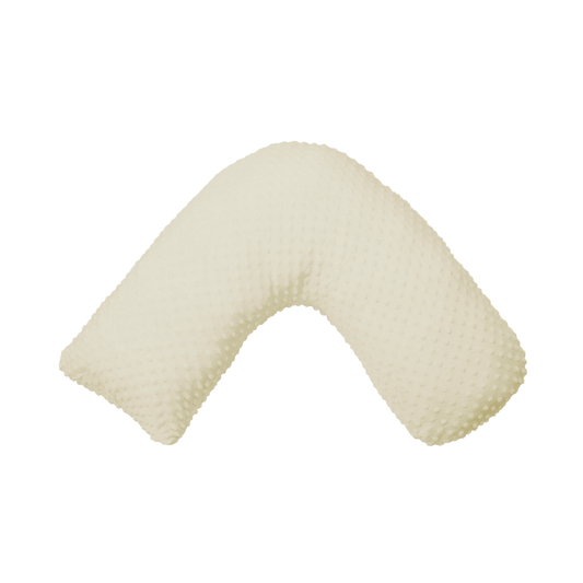 Boomerang Nursing Cushion - Cream Chenille