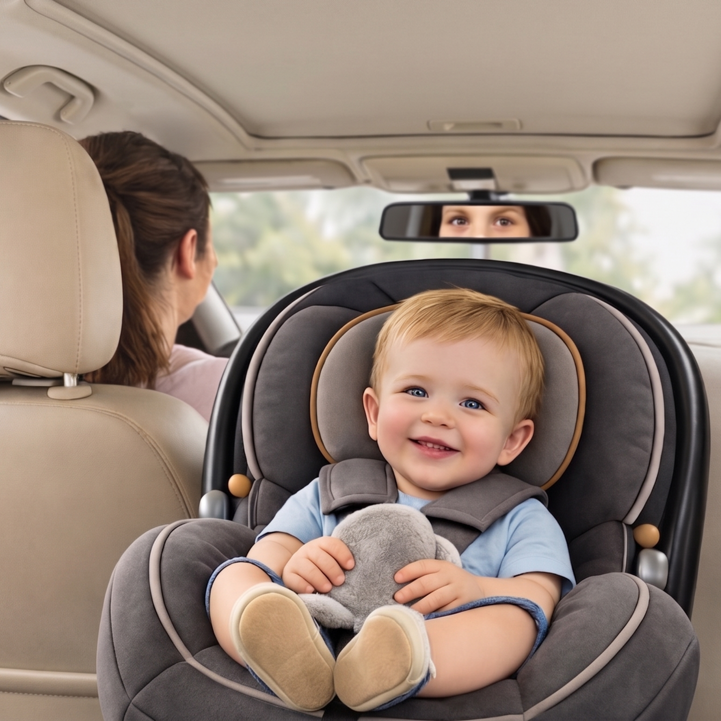 Driver's Baby Mirror 360° View