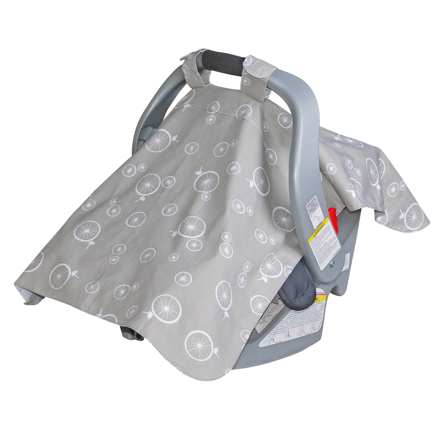 Infant Car Seat Veil - Wheelie Birds