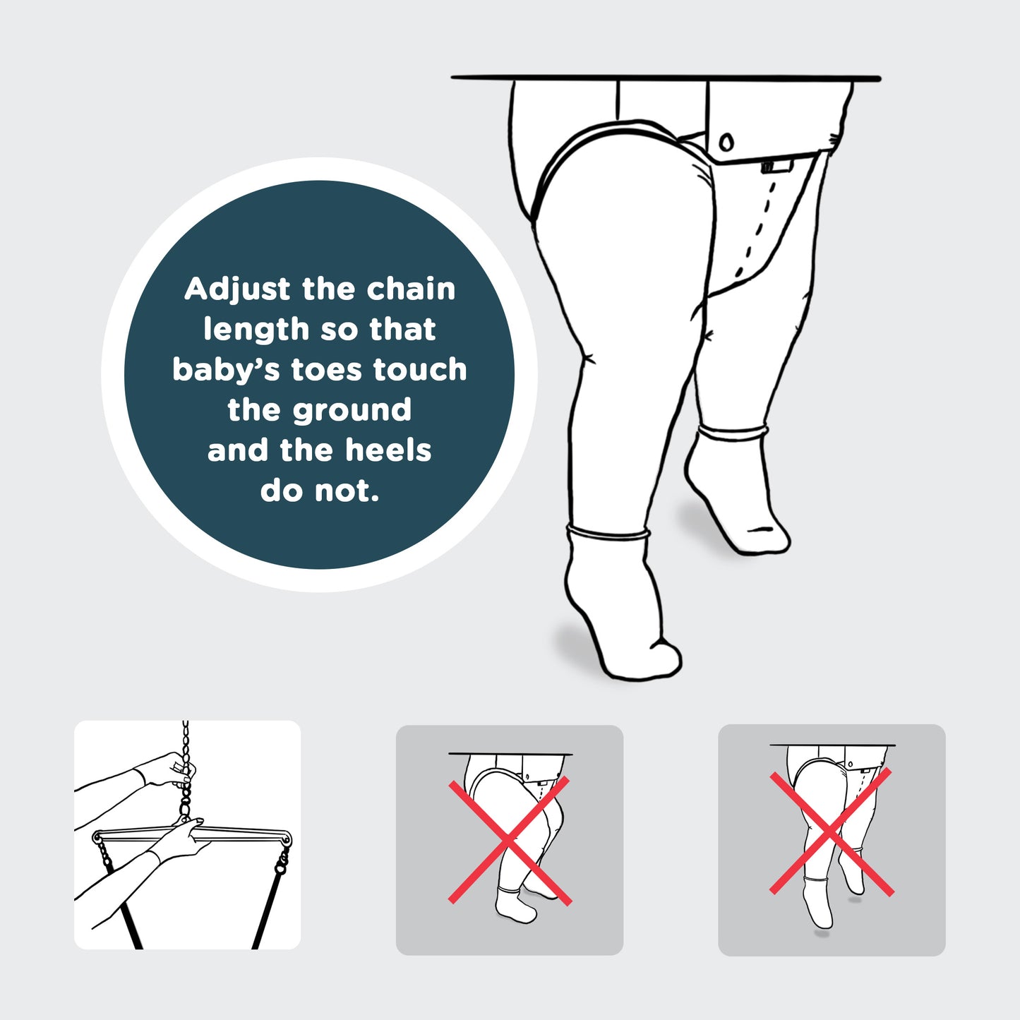 Jolly Jumper *ELITE* - The Original Jolly Jumper with Super Stand