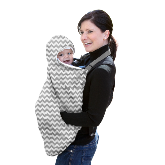 Snuggle Cover - Grey Chevron