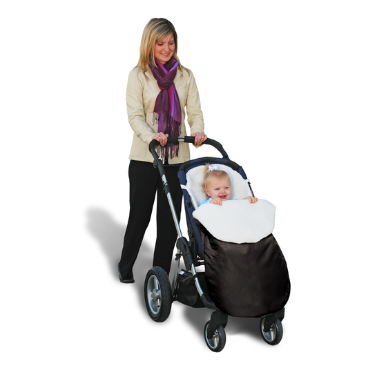 Stroller Snuggle Bag - Water Resistant - Black