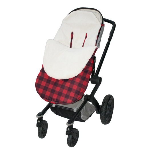 Stroller Snuggle Bag - Water Resistant - Buffalo Plaid