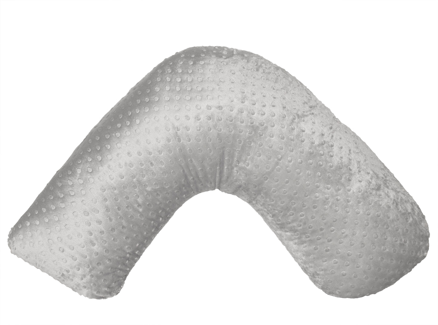 Boomerang Nursing Cushion - Grey Chenille