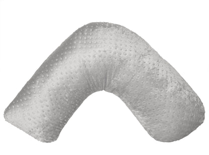 Boomerang Nursing Cushion - Grey Chenille