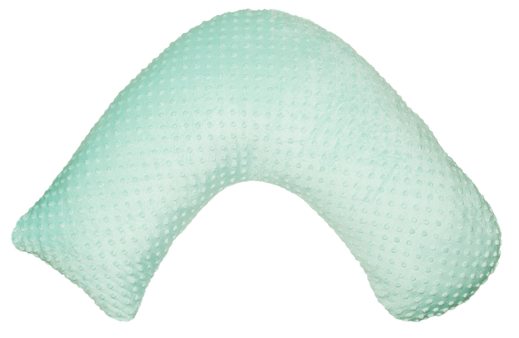 Boomerang Nursing Cushion - Seafoam Chenille